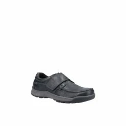 Hush Puppies &apos;Casper&apos; Leather Touch Fastening Shoes For Male