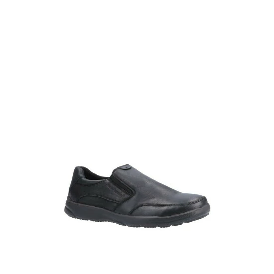 Hush Puppies 'Aaron' Leather Slip On Shoes For Male - Image 5