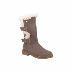 Hush Puppies 'Megan' Suede Leather Mid Boots For Female