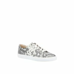Hush Puppies &apos;Tessa&apos; Smooth Leather Lace Trainers For Female