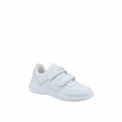 Hush Puppies &apos;Marling Easy Senior&apos; Leather Trainers For Unisex