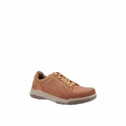 Hush Puppies &apos;Finley&apos; Smooth Leather Lace Shoes For Male