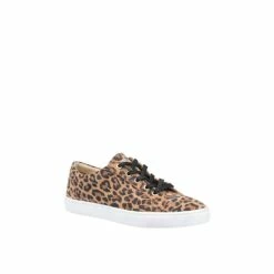 Hush Puppies &apos;Tessa&apos; Smooth Leather Lace Trainers For Female