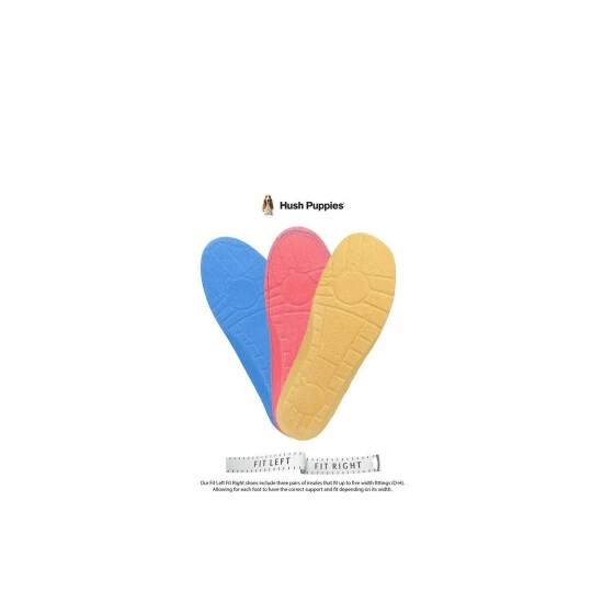 Hush Puppies 'Marling Easy Senior' Leather Trainers For Unisex - Image 5