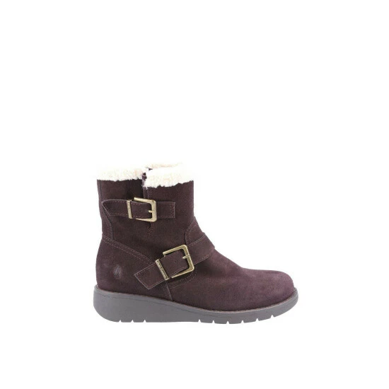 Hush Puppies 'Lexie' Suede Boot For Female - Image 4