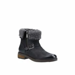 Hush Puppies 'Tyler' Leather Mid Boots For Female