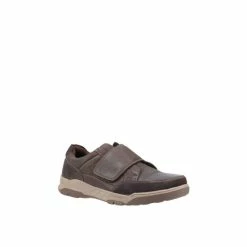 Hush Puppies &apos;Fabian&apos; Smooth Leather Touch Fastening Shoes For Male