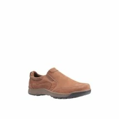 Hush Puppies &apos;Jasper&apos; Leather Slip On Shoes For Male