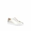 Hush Puppies 'Tessa' Smooth Leather Lace Trainers For Female