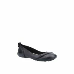 Hush Puppies &apos;Janessa&apos; Leather Slip On Shoes For Female
