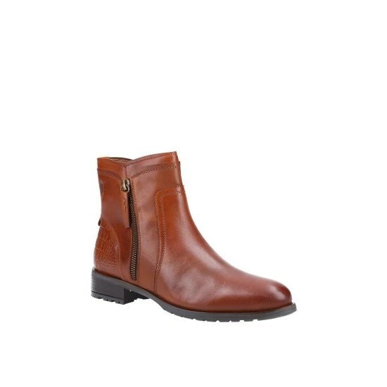 Hush Puppies 'Scarlett' Leather Ankle Boots For Female