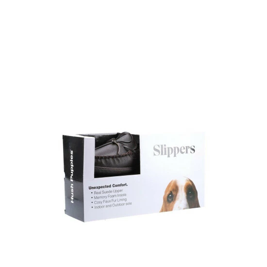 Hush Puppies 'Ace' Leather Slippers For Male - Image 5