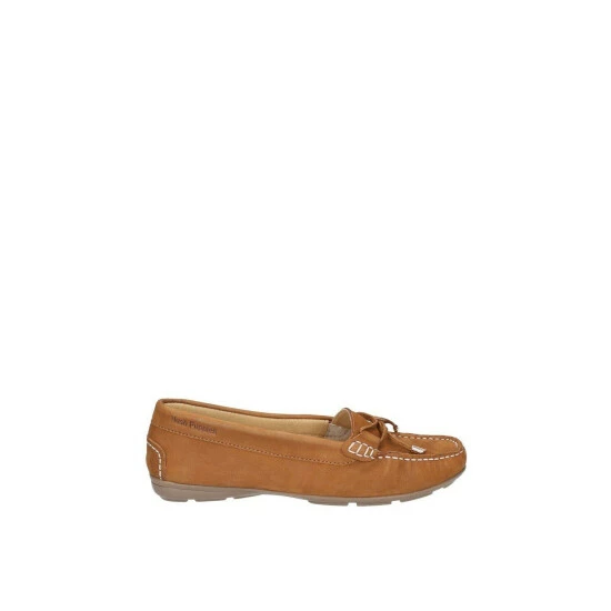 Hush Puppies 'Maggie' Leather Slip On Shoes For Female - Image 4