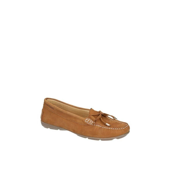 Hush Puppies 'Maggie' Leather Slip On Shoes For Female - Image 5