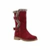 Hush Puppies &apos;Megan&apos; Suede Leather Mid Boots For Female