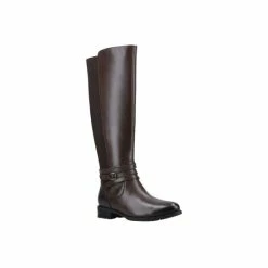 Hush Puppies Brown &apos;Vanessa&apos; Leather Calf Boot For Female