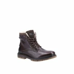 Hush Puppies 'Patrick' Leather Boots For Male