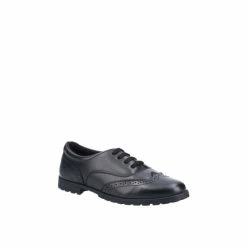Hush Puppies &apos;Eadie Senior&apos; Leather Shoes For Female