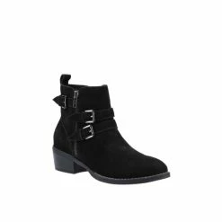 Hush Puppies 'Jenna' Leather Ankle Boots For Female
