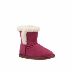 Hush Puppies 'Ashlynn' Suede Slipper Booties For Female