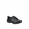 Hush Puppies Black &apos;Alvin&apos; Senior Leather School Shoe For Male