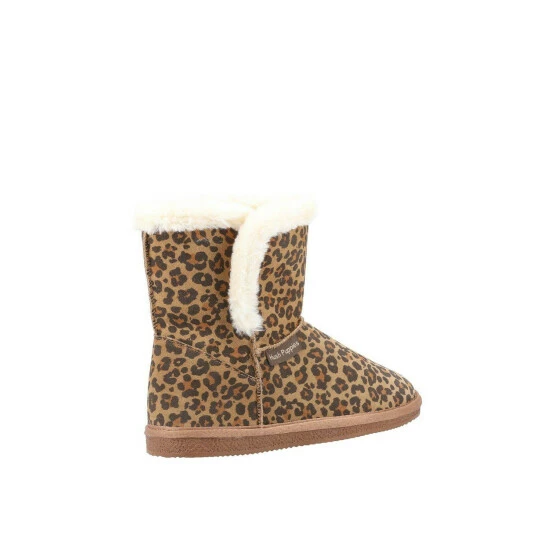 Hush Puppies 'Ashleigh' Suede And Faux Fur Bootie Slippers For Female - Image 2