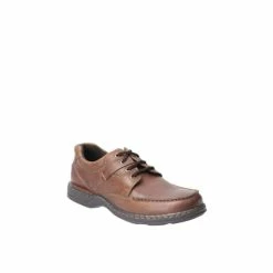 Hush Puppies &apos;Randall II&apos; Leather Lace Shoes For Male